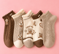 Cozy Bear Sock Set of 5