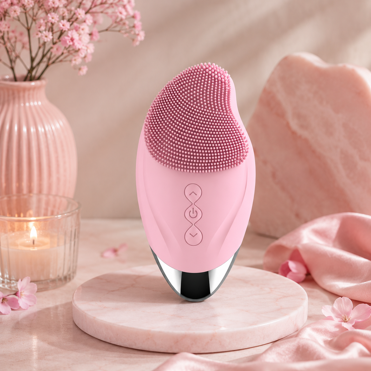 LULUMI Glow & Cleanse Facial Brush