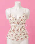 Rose Petal Wrap Cami