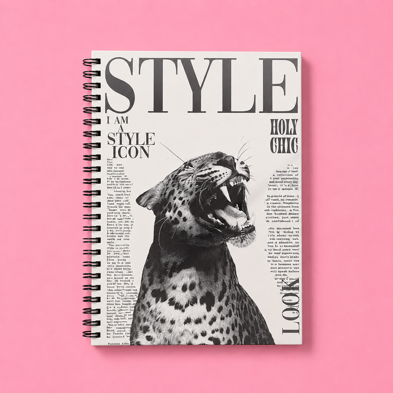 Wild Vogue Notebook
