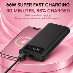 66W Fast Charge Power Bank
